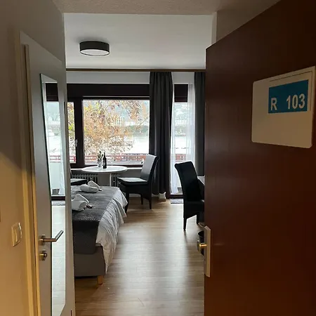 Rheinpanorama Mit Balkon Apartament