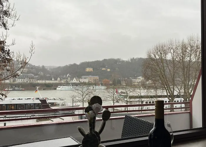 Rheinpanorama Mit Balkon * Koblenz (Rhineland-Palatinate)