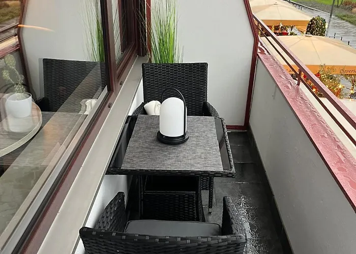 Rheinpanorama Mit Balkon